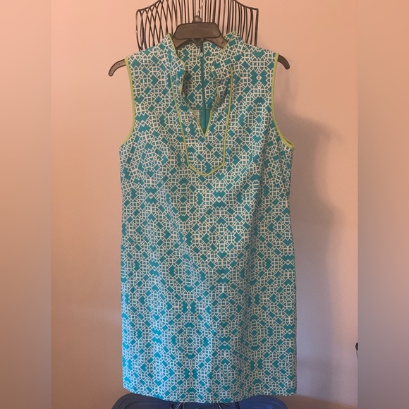 Eliza J - 12 - Turquoise/White - Dress - Picture 1 of 6